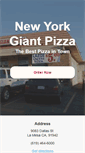 Mobile Screenshot of newyorkgiantpizzaca.com